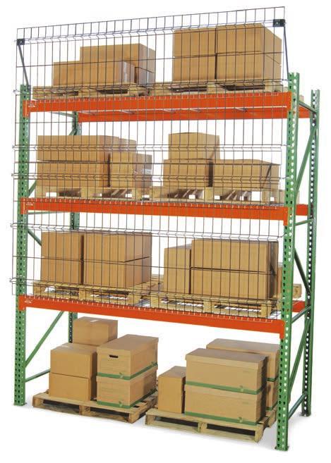Components: Standard or Heavy Load Upright Frames. Upright frame style change as of April 2012. Made in USA. Frame STANDARD LOAD HEAVY LOAD DxH No. $ No. $ 36x96" 7847200-T 80.30 7848200-U 108.