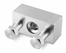 Are offered with 1/2 in. male NPT inlet connection. Are available with 1/2 in. NPT and ISO parallel gauge connections. Are all 316 stainless steel material.