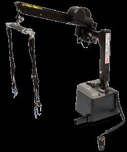 INTERIOR/EXTERIOR LIFTS The Commander 400 exterior powered boom style lift is the perfect user-friendly lift option for pick-up trucks that provides fast