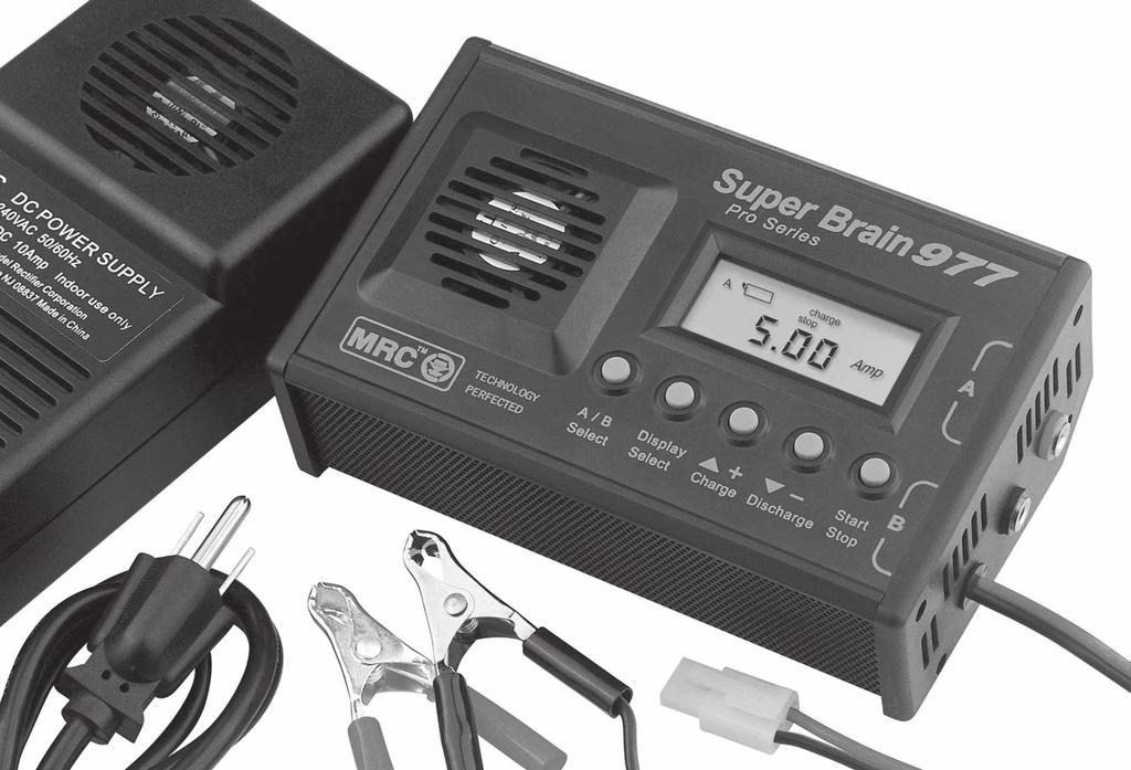 Super Brain 977 AC/DC Charger with Dual Output and Discharge Function User s Manual Model
