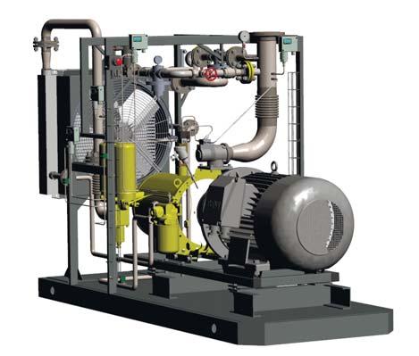 MT37 The booster is designed to condition fuel gas for microturbine power plants with 600 kw to 1600 kw of