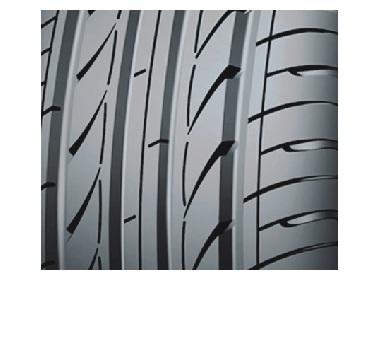 Four wide circumferential grooves to ensure quick and efficient water evacuation for enhanced wet traction Random Pitch Tread Blocks are staggered to break up the pattern noice for quiet riding.