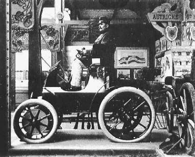 In 1900 for Paris International exhibition, Ferdinand Porsche designed and built the Elektromobil Lohner-Porsche, a vehicle equipped with