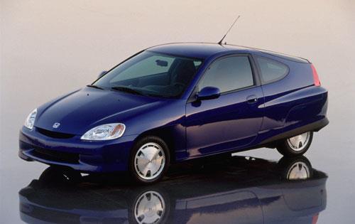 Honda Insight 1999: Honda released the two-door Insight, the first hybrid car to hit the mass market in the United States.