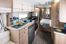 Melrose and Lugano Reflections are optional. Whale 4.3kW dual-fuel heating - underslung, creating even more storage space. Please refer to our website for additional options for this range www.elddis.