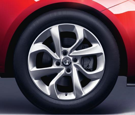 SPIN CLASS. WHEEL DESIGNS. The wheels are a great way to sharpen the look and feel of your New Corsa.