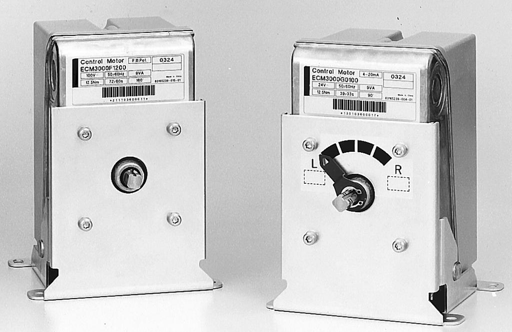 CP-UM-306E ECM3000 Control Motor User's Manual WARNING Be sure to turn the power OFF before mounting, removing, or wiring the ECM3000 or opening the cover.