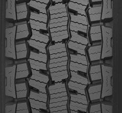 5 mm Inches 27 32" XM+S4 Drive position retread with well-balanced properties designed for enhanced traction, especially in snow and mud conditions, for line haul and regional applications.