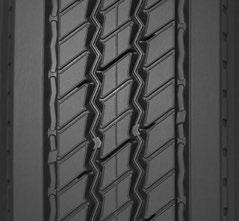 XZA All-wheel position tread design with proven versatility and exceptional resistance to scrub and abrasion for line haul and regional applications.
