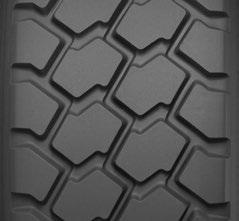 XZH Wide Base All-position retread designed for scrub resistance and high mileage in on/off road applications. Abrasion-resistant compound.