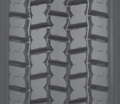 MICHELIN ON MICHELIN (2) X ONE LINE ENERGY D SmartWay fuel economy (1) with long treadlife and excellent traction in line haul energy drive retread.