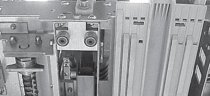 5.3 HVX-E Mechanical assembly A transport truck (optional) is used to rack the circuit-breaker into the switchgear panel (Fig. 5.6).