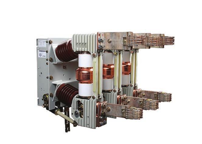 Construction Refer to Figure 12: Interrupting/operating mechanism module on page 17, Figure 13: Operating mechanism controls and indicators on page 18, Figure 14: Type GMSG vacuum circuit breaker
