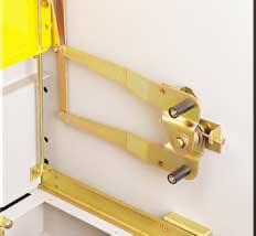Vacuum Circuit Breaker Accessories Accessories for Cradle Shutter padlock The hole to lock the shutters (load and line side) in close position, to increase the safety