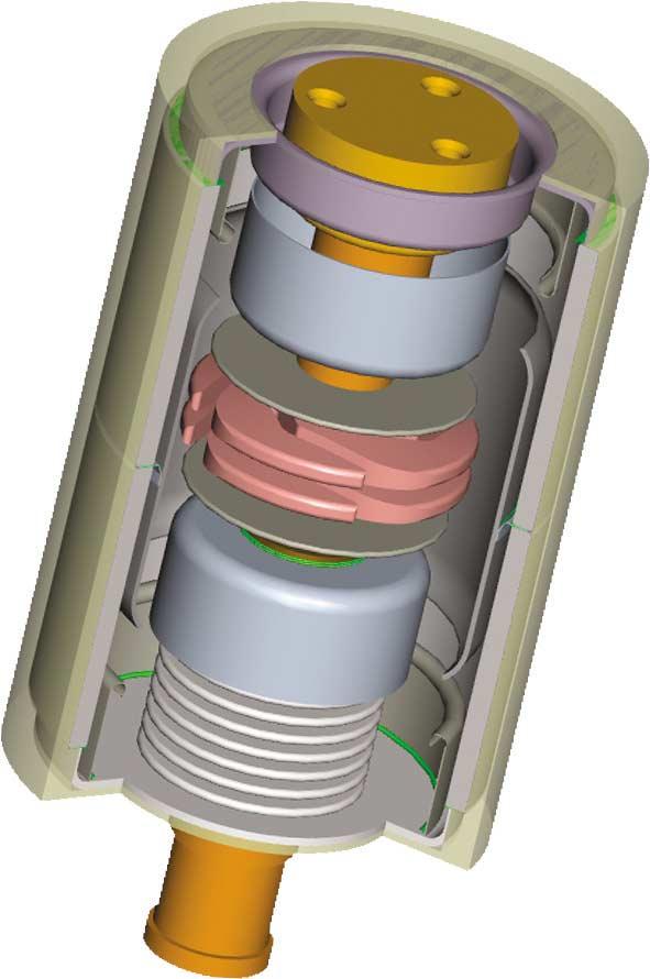 Vacuum Interrupter VI internal structure Largely movable and fixed electrodes and main shield compose the Susol VI. The main components are shown in the following.
