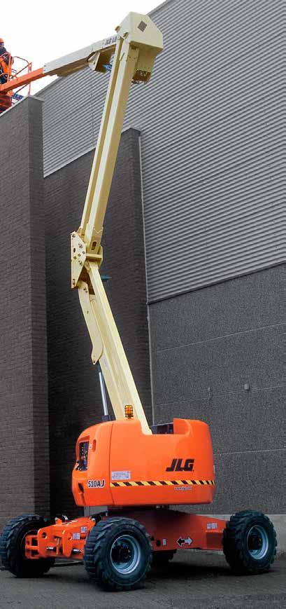 JLG Articulating boom lifts 450 series and model 340AJ JLG Articulating boom lifts 510AJ GO