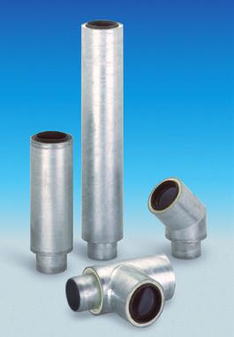 ACO GM-X compound pipe sophisticated and functional The GM-X compound piping consists of an inner and an outer pipe.