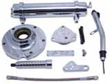 Kit comes complete with the following in polished chrome: shorty tail housing, shift lever, tag, over-flow tank, servo cover, removal
