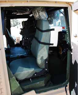 (View 2) Install seat cushion 60221-1 between new seatback and dashboard looping the