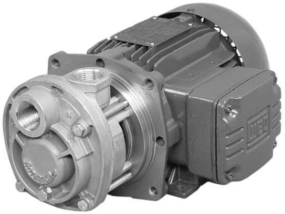 MH PUMPS 3 Series Section -3 Capacities to GPM Heads to 3 Feet Low PSH equirements Horizontal