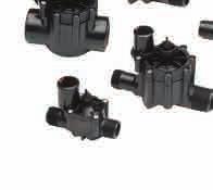 The 1 inlet/outlet 250/260 Series valves feature female inlets with female or barbed outlets available in electric, hydraulic or pin-type styles, while the 254/264 Series valves are electric valves