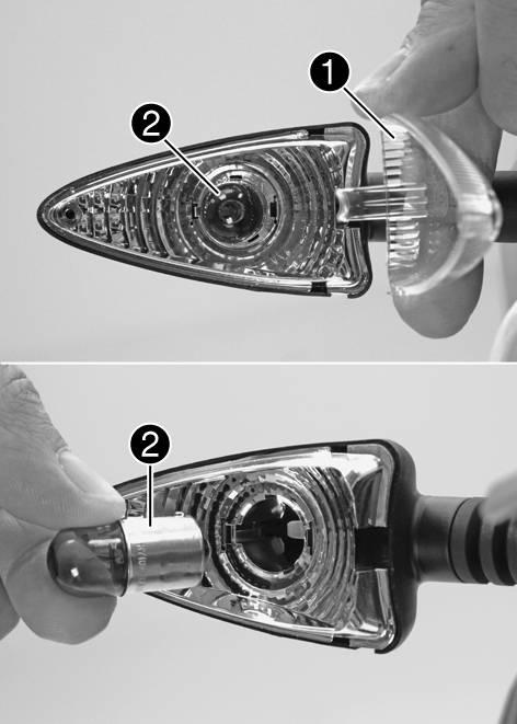 Insert the bulb socket of the parking light into the reflector. S00508-10 Finishing work Install the headlight mask with the headlight. ( p. 87) Check the headlight setting. ( p. 88) 15.