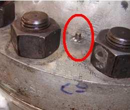 violation of a consent decree to a major fire. FIGURE 22: MEASURING PIN FIGURE 21: Flange Movement Relative to the RTJ Ring ASME B16.