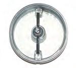 LPH-169 1968 Std Parking Lamp Assemblies Complete parking lamp assembly with clear lens,