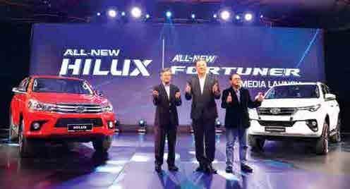 - MANAGEMENT DISCUSSION & ANALYSIS - Thumbs up for the all-new Hilux and Fortuner BUSINESS UNITS UMW TOYOTA MOTOR SDN. BHD. UMW Toyota Motor Sdn.