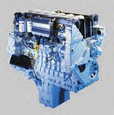 Liebherr diesel engine State-of-the-art technology: Pump-linenozzle injection system, 4-valve technology,