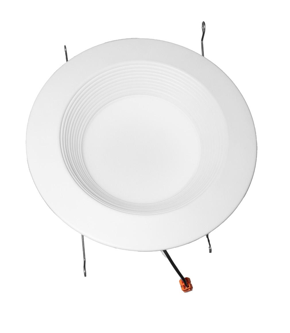125 white translucent acrylic :: Isolated driver for improved thermal management :: CRI: 80 :: Working voltage: 120V AC :: Dimmable :: LED: EPISTAR chip