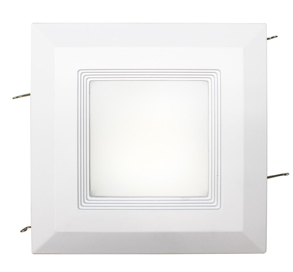 used :: Maximum Ambient Temperature: 104 F :: 5-year warranty :: ETL-listed :: Energy Star-rated LED DOWNLIGHTS (BAFFLE RETROFIT TRIM) Includes medium base E-26 screw-in adaptor that fits any