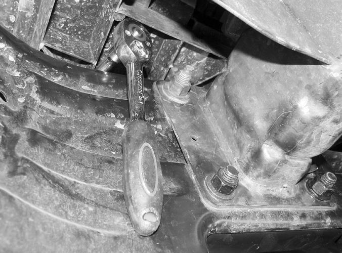 Washers (2) 12mm Hex Nuts (Fig 5) Driver side Frame Bracket