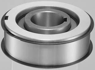 The result is a greater torque capacity sizefor-size than other clutches. am Design Precision formed cams made of a special alloy steel provide extra long wear and fatigue life.