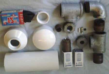 ATLAS RAM PUMP PARTS LIST (all parts galvanized unless otherwise indicated) #1 2 TEE (2 required.