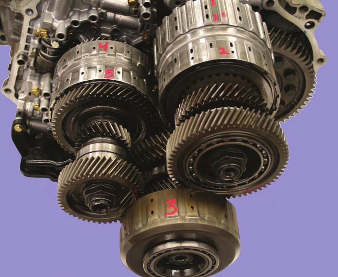 Honda 5-Speed Clutch Pressure Control (CPC) would cause a short bind, to pull the engine speed down to the necessary RPM for a typical, smooth upshift.