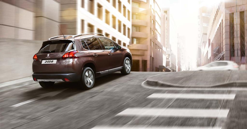 Set out on an urban adventure The new Peugeot 2008 urban crossover invites you to live life to the max with its bold, robust and elegant design.