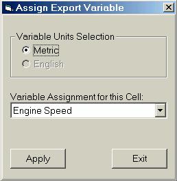 Select Item you want to export using drop down list 6.