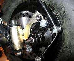 bolts and tighten them Step 3: Adjust caliper by tighten or untighten