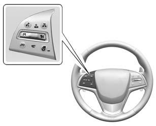 Driving and Operating 9-43 ] (On/Off): Press to turn the system on or off.