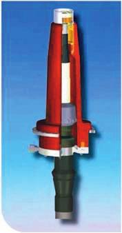nkt cables Switchgear & Transformer Termination SEV/TEV EPOXY INSULATOR TERMINATION The termination is designed for direct installation in SF6 gas insulated switchgear (GIS) or in the oil filled