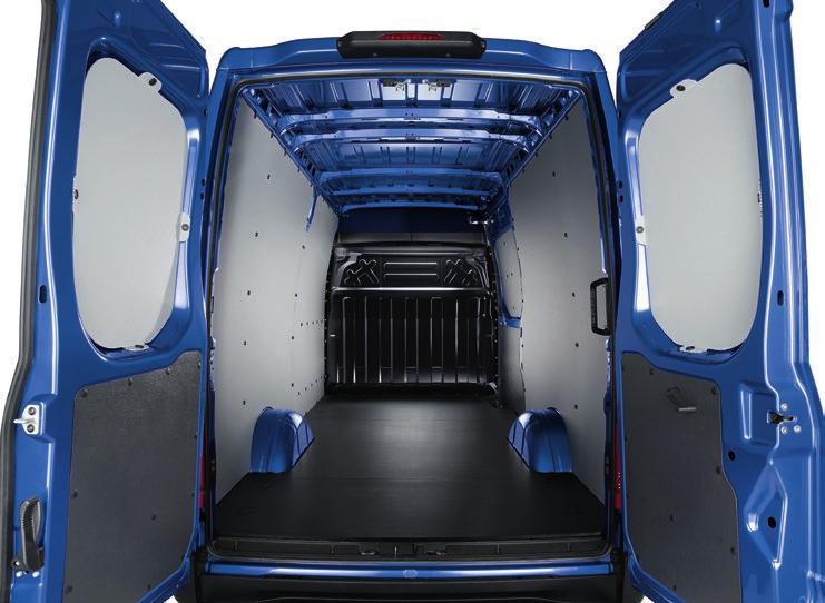 INTERNAL INTERNAL Load Space Trim Fabric Mats The load space trim has been custom-designed for the new Daily. The flooring can be easily removed, yet remains firmly in place.
