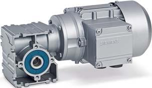 MOTOX Geared Motors Worm geared motors Siemens AG 2011 Orientation Overview The worm gearbox series S is designed for different mechanical engineering tasks for the lower torque range.