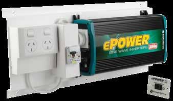 AS/NZ 4763-2011 approved portable inverter. Pure sine wave output. RCD switch with M.