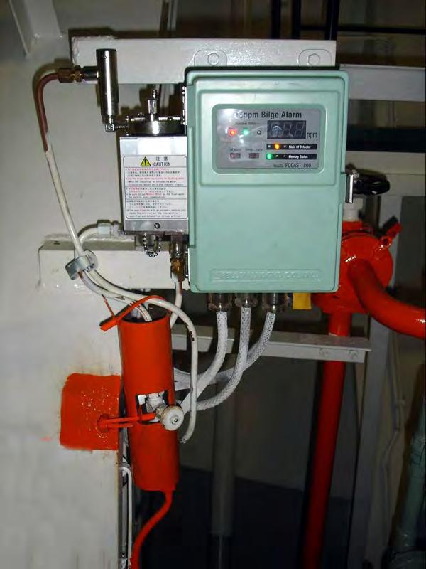 . Alternative methods of sealing the oil content meter and
