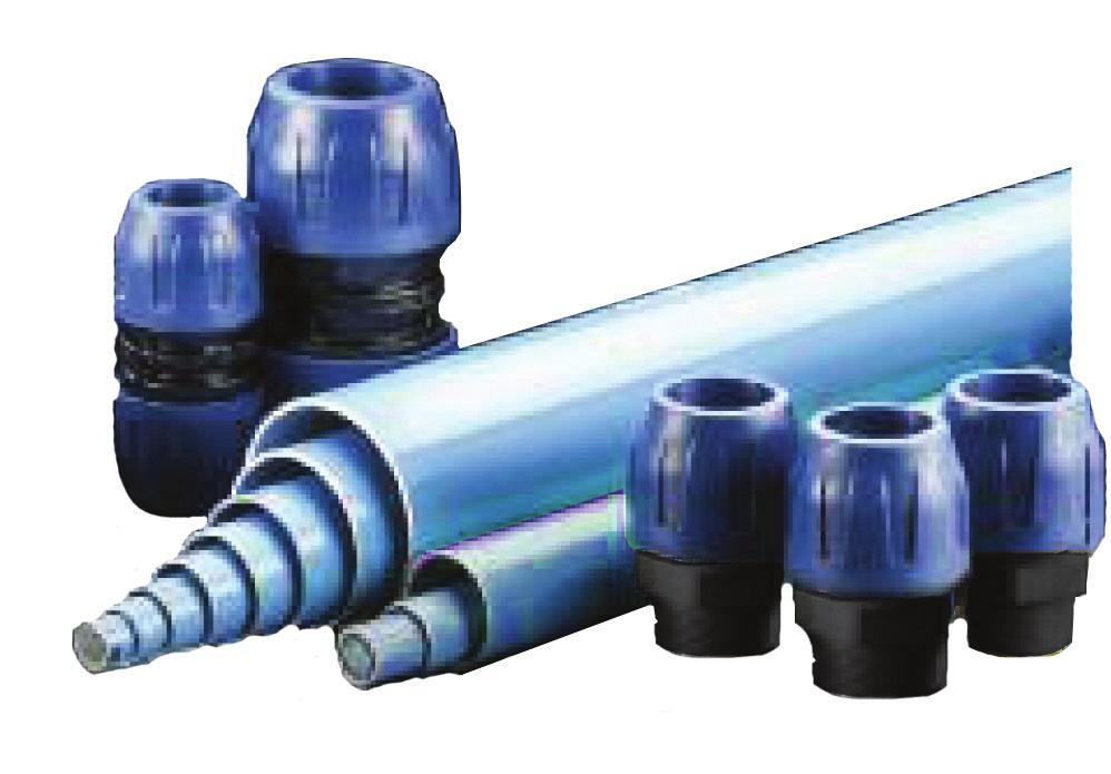 Modular Blue Piping Product Overview A12_417 High quality, lightweight aluminum piping and accessories
