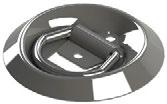 ACCESSORIES 6091 Surface mount tie down ring,