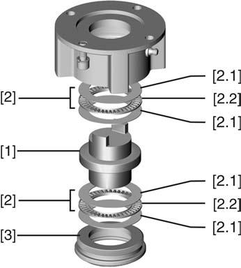 SEM 01.1/SEM 02.1 Assembly 4.3.2.1 Stem nut: finish machining This working step is only required if stem nut is supplied unbored or with pilot bore.
