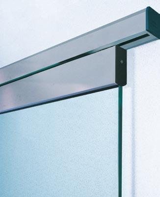 Sliding in a trendy stainless steel look Hawa offers sliding systems in a trendy stainless steel look and as well in plain anodised.