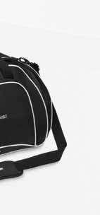 SPORT 101 3 GOLF SPORTS BAG. Black. Nylon. Large zipped main compartment. Detachable shoulder strap. By TaylorMade for Mercedes-Benz.